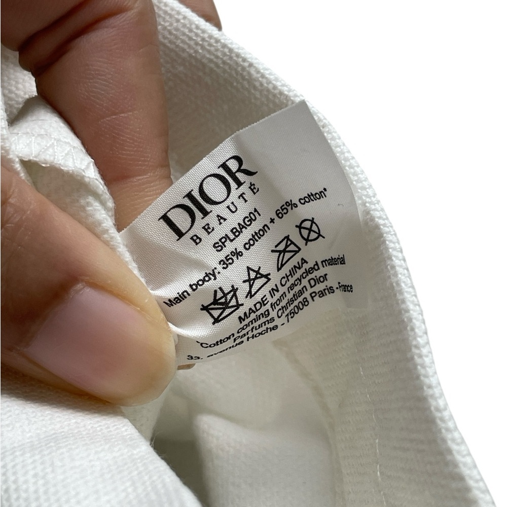 Dior Beaute Drawstring Pochette Pouch - Picture 3 of 4